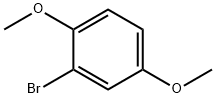 1-ブロモ-2,5-ジメトキシベンゼン 化学構造式