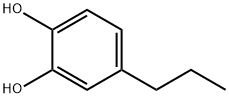 4-丙基邻苯二酚,2525-02-2,结构式