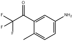 Ethanone, 1-(5-amino-2-methylphenyl)-2,2,2-trifluoro- (9CI) Structure