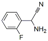 Benzeneacetonitrile, alpha-amino-2-fluoro- (9CI) 化学構造式