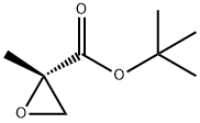 Oxiranecarboxylic acid, 2-methyl-, 1,1-dimethylethyl ester, (2S)- (9CI) Struktur