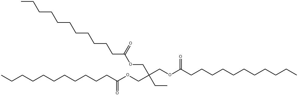 三羟甲基丙烷三月桂酸酯,25268-73-9,结构式