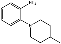 2-(4-METHYL-PIPERIDIN-1-YL)-PHENYLAMINE 化学構造式