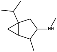 Bicyclo[3.1.0]hexan-3-amine, N,4-dimethyl-1-(1-methylethyl)- (9CI) Struktur