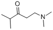 1-dimethylamino-4-methyl-pentan-3-one Structure