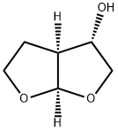 (3S,3aS,6aR)-Hexahydrofuro[2,3-b]furan-3-ol Struktur