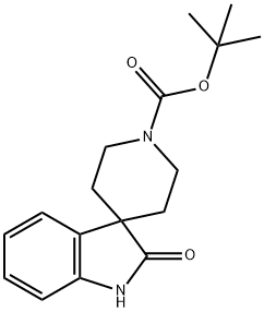 1'-BOC-1,2-二氢-2-氧代-螺[3H-吲哚-3,4'-哌啶],252882-60-3,结构式