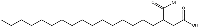 2-十六烷基丁二酸 结构式