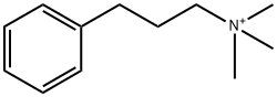 3-phenylpropyltrimethylammonium Structure