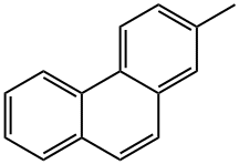 2-メチルフェナントレン標準品 化学構造式