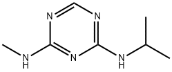 4-(Methylamino)-6-(isopropylamino)-1,3,5-triazine Structure