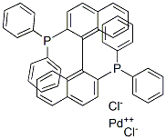 253157-79-8 DICHLORO[2,2′-BIS(DIPHENYLPHOSPHINO)-1,1′-BINAPHTHYL]PALLADIUM(II)