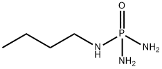 N-(n-Butyl)phosphoric Triamide,25316-39-6,结构式