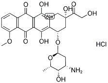 盐酸阿霉,25316-40-9,结构式