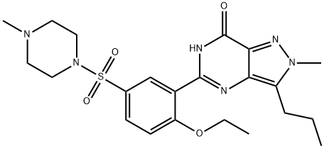Iso Sildenafil Structure