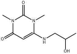 253197-19-2 2,4(1H,3H)-Pyrimidinedione, 6-[(2-hydroxypropyl)amino]-1,3-dimethyl- (9CI)
