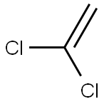 ジクロロエテン 化学構造式