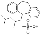 曲米帕明甲磺酸盐, 25332-13-2, 结构式
