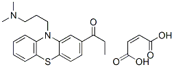 1-[10-[3-(dimethylamino)propyl]-10H-phenothiazin-2-yl]propan-1-one maleate  Struktur