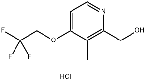 2-HYDROXYMETHYL-3-METHYL-4-(2,2,2-TRIFLUOROETHOXY)피리딘HCL