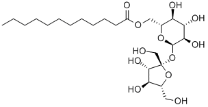 蔗糖十二烷酸酯,25339-99-5,结构式