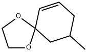 1,4-Dioxaspiro[4.5]dec-6-ene,  9-methyl- 结构式