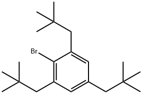 1,3,5-Trineopentyl-2-bromobenzene,25347-03-9,结构式