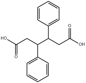 3,4-Diphenyladipic acid Structure