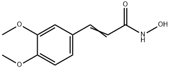 3-(3,4-Dimethoxyphenyl)-2-propenehydroximic acid 结构式