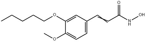 3-[4-메톡시-3-(펜틸옥시)페닐]-2-프로펜하이드록시믹산