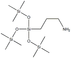 3-AMINOPROPYLTRIS(TRIMETHYLSILOXY)SILANE Structure