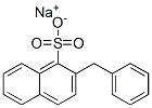 (フェニルメチル)-1-ナフタレンスルホン酸ナトリウム 化学構造式