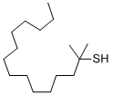 TERT-HEXADECYL MERCAPTAN Structure