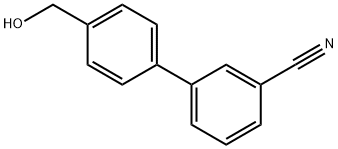 4-(3-Cyanophenyl)benzyl alcohol Struktur