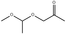 Acetaldehyde, acetonyl methyl acetal (8CI) Struktur