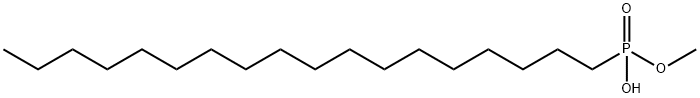methyl hydrogen octadecylphosphonate,25371-55-5,结构式