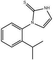 1-[2-(丙烷-2-基)苯基]-1H-咪唑-2-硫醇 结构式