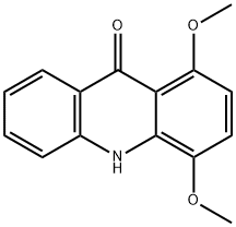 1,4-Dimethoxy-9(10H)-acridone 结构式