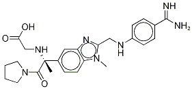 タノギトラン二塩酸塩 化学構造式