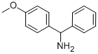4-甲氧基-Α-苯基苯甲胺,2538-34-3,结构式