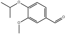 4-イソプロポキシ-3-メトキシベンズアルデヒド 化学構造式