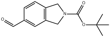 N-BOC-5-FORMYLISOINDOLINE Struktur