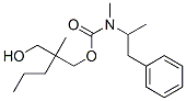 25384-40-1 2-Methyl-2-propyl-1,3-propanediol 1-[N-methyl-N-(2-phenyl-1-methylethyl)carbamate]