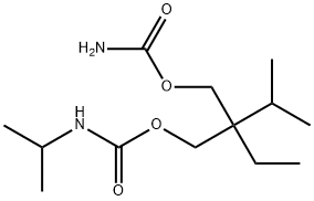 N-Isopropylcarbamic acid 2-(carbamoyloxymethyl)-2-ethyl-3-methylbutyl ester|