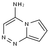 Pyrrolo[2,1-c][1,2,4]triazin-4-amine (9CI) 结构式