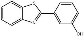 3-(2-ベンゾチアゾリル)フェノール 化学構造式