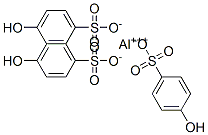 aluminium tris(4-hydroxybenzenesulphonate) 结构式