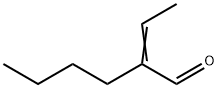 2-ethylidenehexanal 结构式