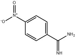 4-硝基苯甲脒,25412-75-3,结构式