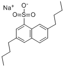 2,6-DI-TERT-BUTYLNAPHTHALENE SULFONIC ACID SODIUM SALT Structure